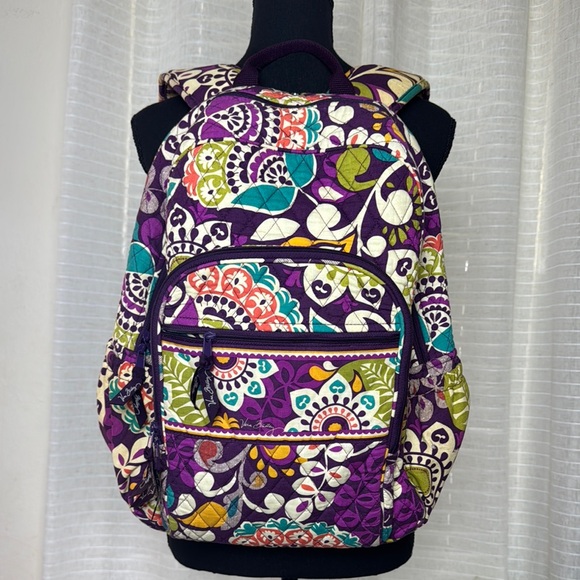 Vera Bradley Handbags - Vera Bradley Vibrant Multicolor Backpack